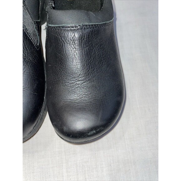 Keen Women’s Casual Shoes Size 7.5 M Black Leather Hiking Outdoors Comfort - Picture 9 of 12